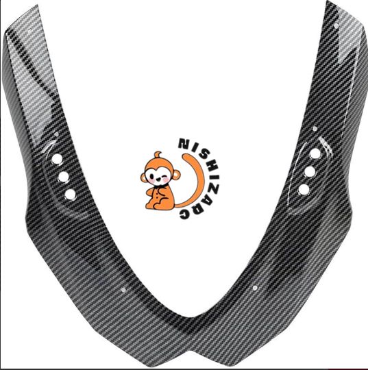 スズキ GSX-R1000 2009～2016年 用 ヘッドライトフェアリングカウル アッパー ノーズカウル ABS製 1個