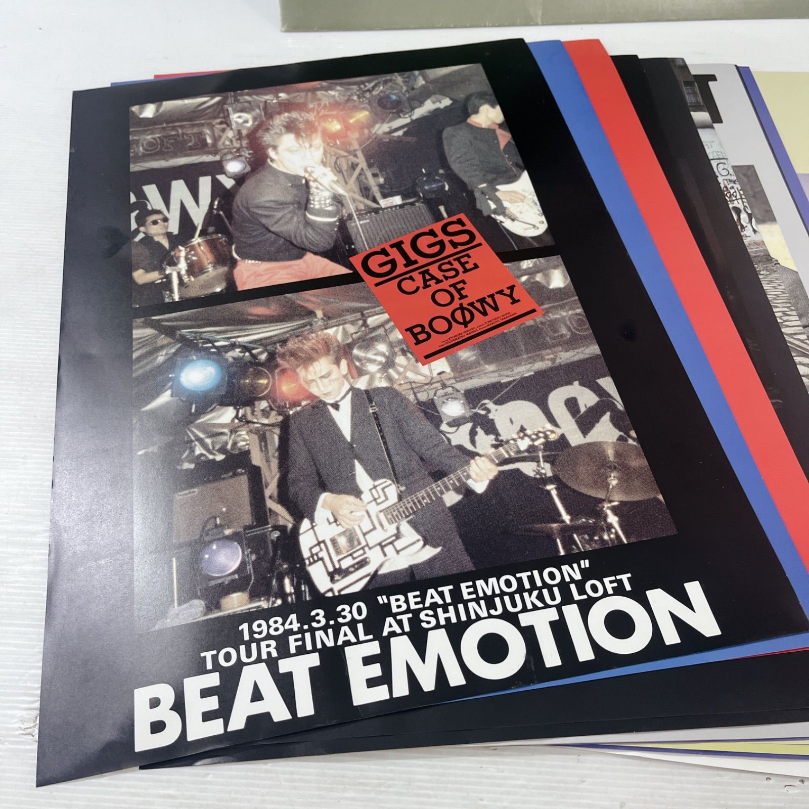 BOØWY コレクション GIGS CASE OF BOØWY ポスター 28枚 氷室京介