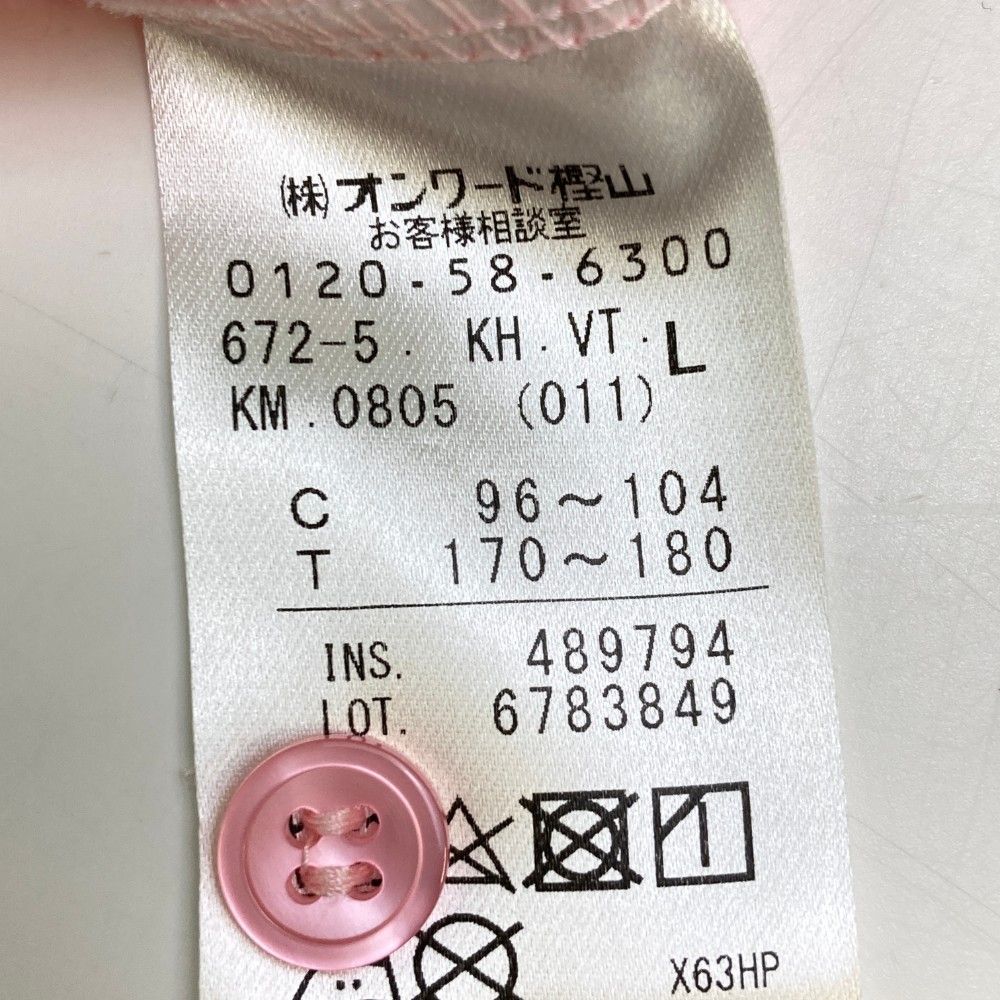 サイズ：L 23区GOLF ニジュウサンクゴルフ 半袖ポロシャツ