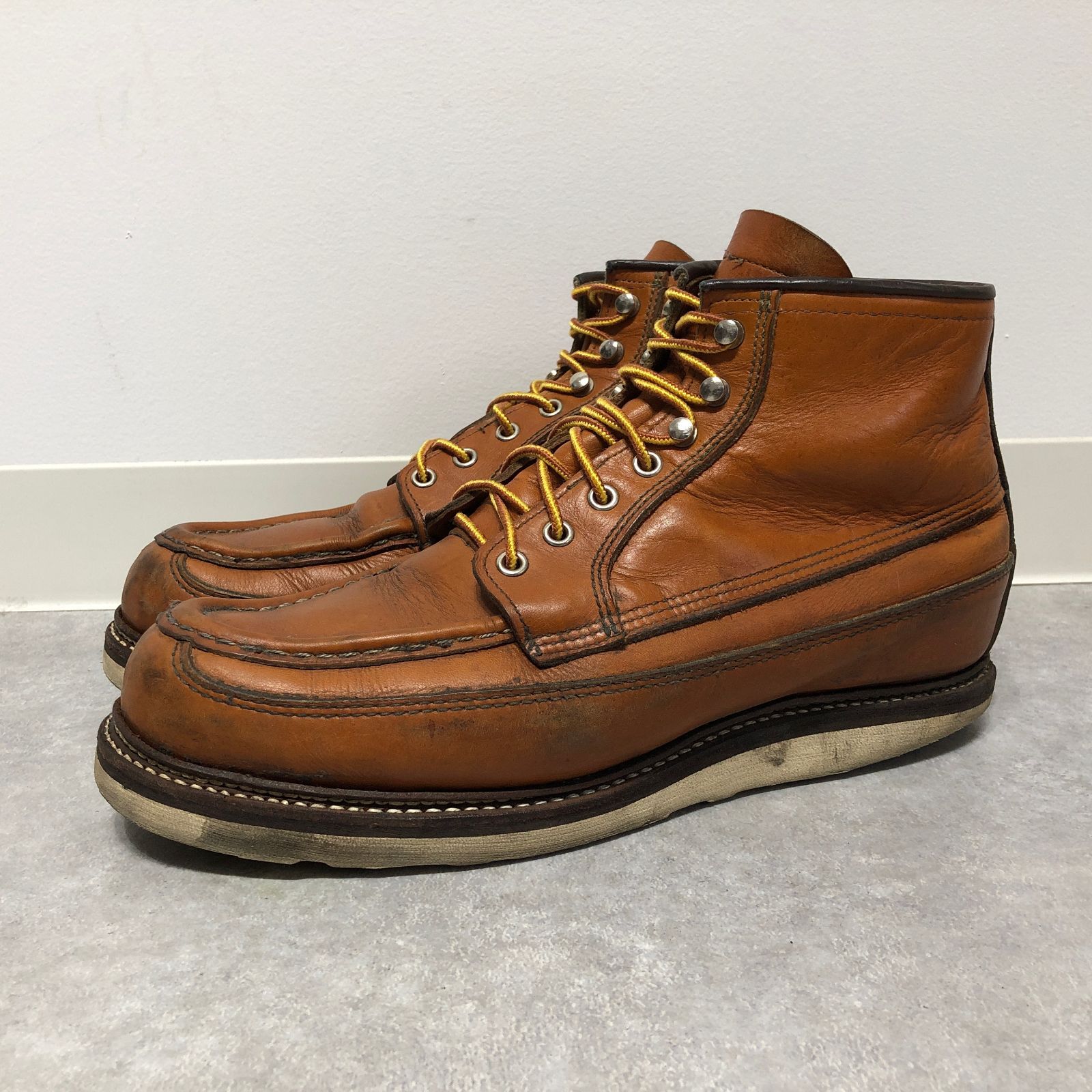 RED WING 刺繍犬タグ 限定復刻 9850 カヌーモック アイリッシュ 