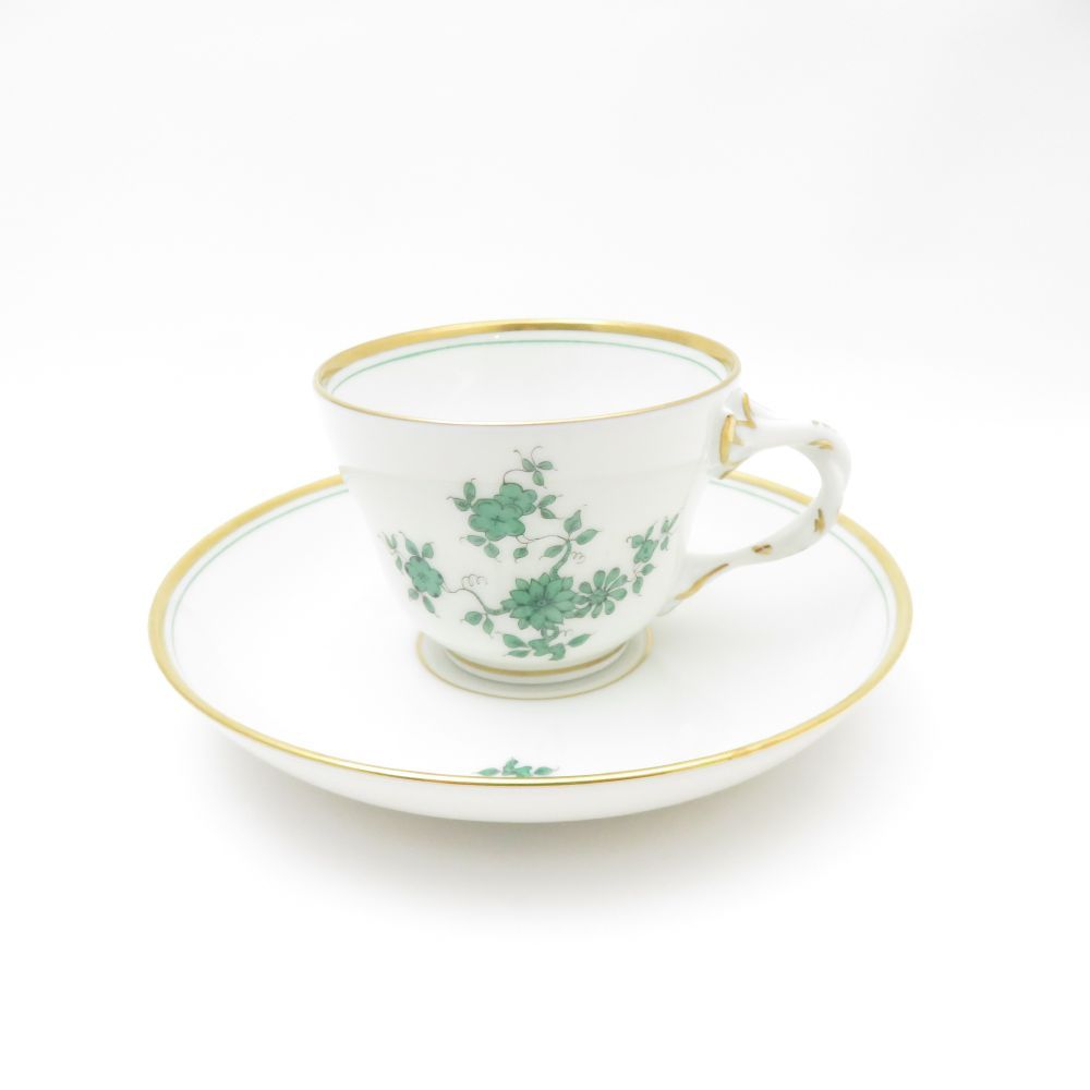 AUGARTEN アウガルテン プリンスオイゲン 5848 デミタスカップ＆ソーサー 金彩 コーヒー 西洋 SK58D2