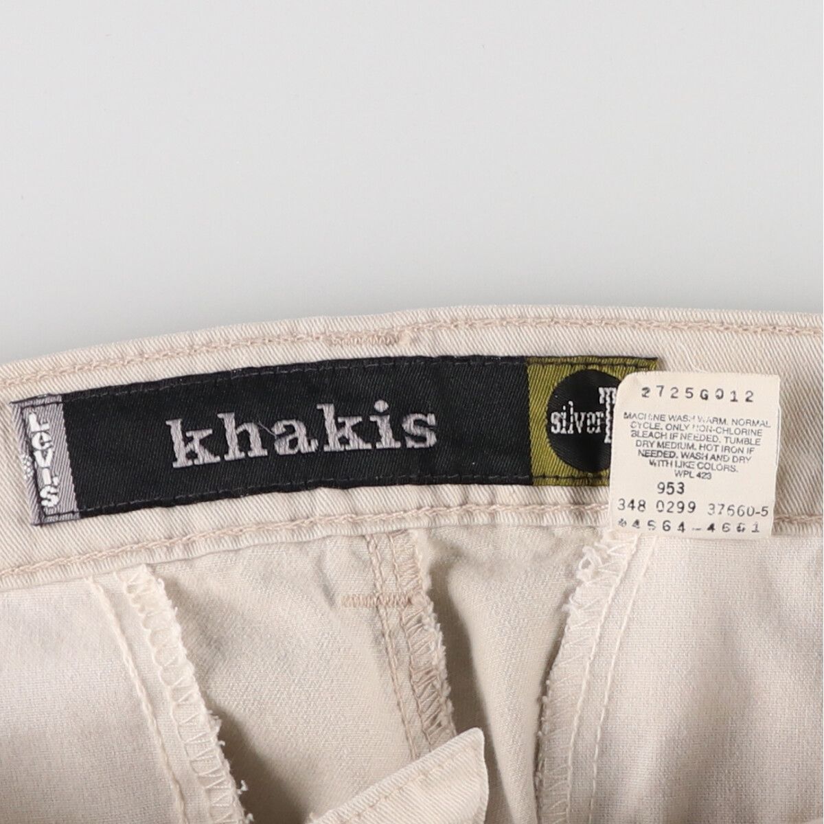古着 90年代 リーバイス Levi's SILVER TAB シルバータブ KHAKIS