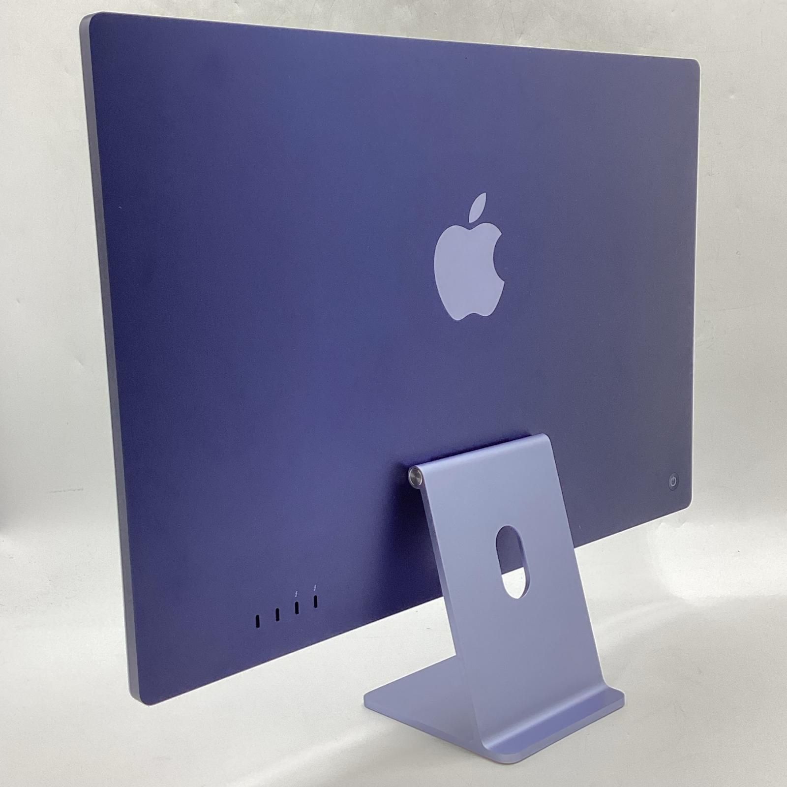 Apple iMac 24インチ 2021 Apple M1 16GB SSD 256GB パープル 動作 済 全額返金保証 最速発送