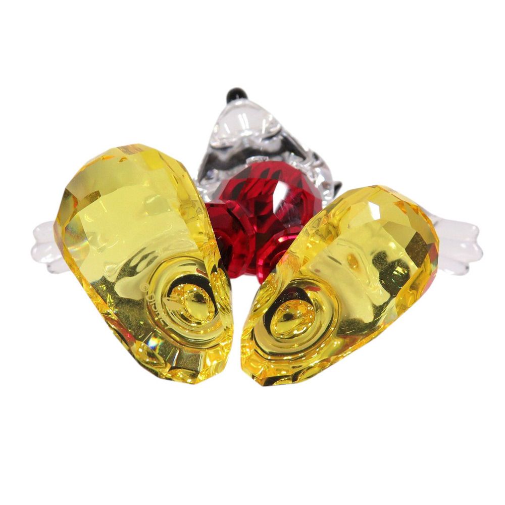 SWAROVSKI - 美品 スワロフスキー ミッキーマウス クリスタル 1118830 オブジェ 置物 1805【中古】SWAROVSKI SWAROVSKI - SWAROVSKI スワロフスキー ミッキーマウス