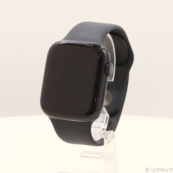 中古品〕 Apple Watch Series 7 GPS 45mm ミッドナイト 中古品〕 Apple Watch Series 7 GPS 45mm ミッドナイト