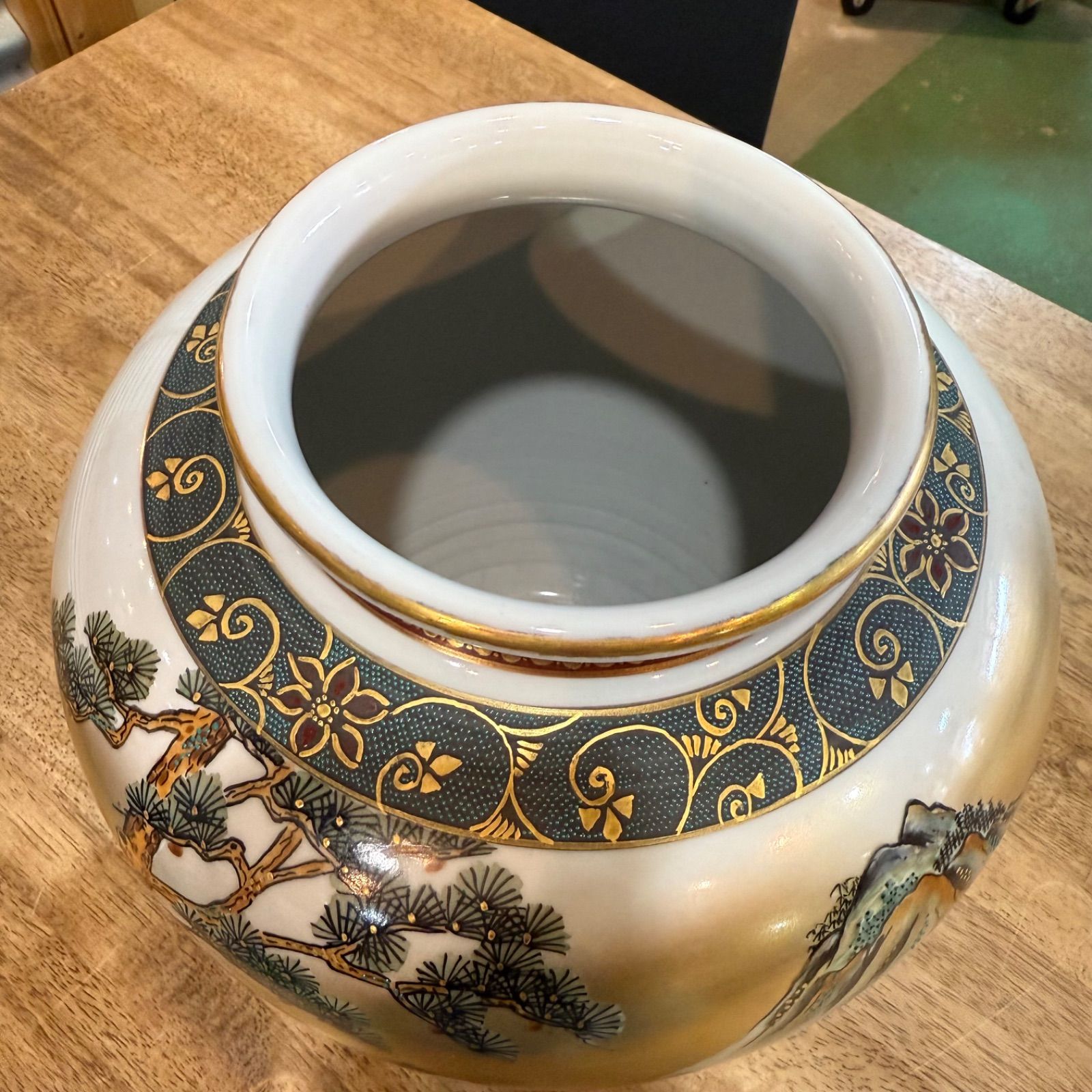 九谷焼き花瓶(宗山) 九谷焼 花瓶 宗山 - メルカリ