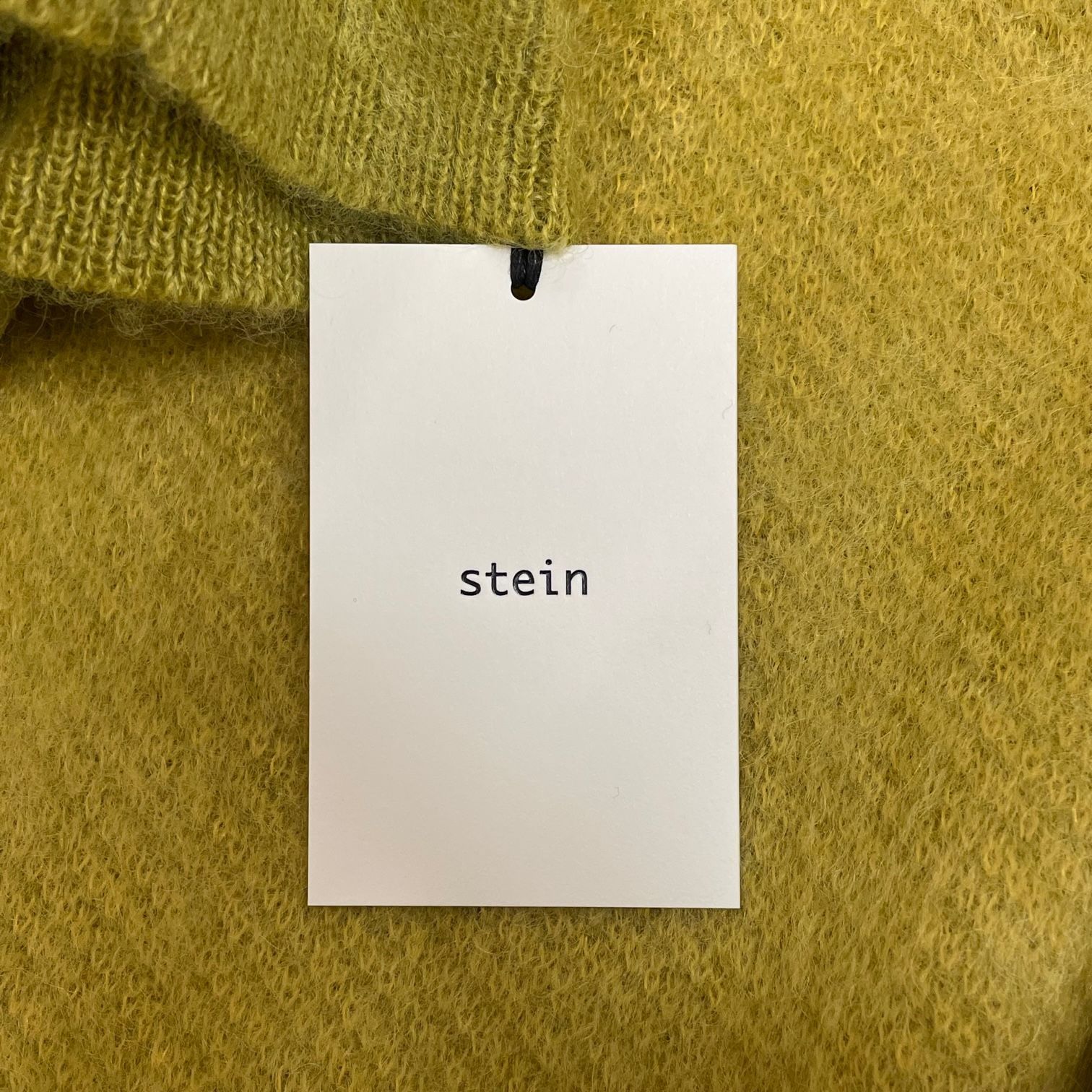 定価45100円 新品 stein 22AW JAQUARD MOHAIR LOOSE HIGH NECK KNIT LS 