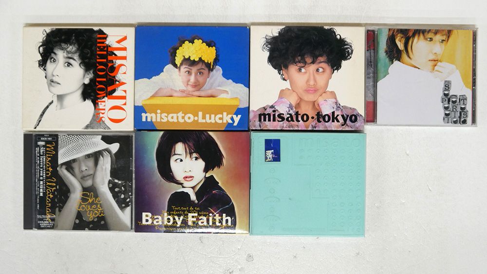 渡辺美里　CD 美品セット　おまけ付き ソニーミュージック 【おまけCL付】新品 渡辺美里 ベスト ヒット