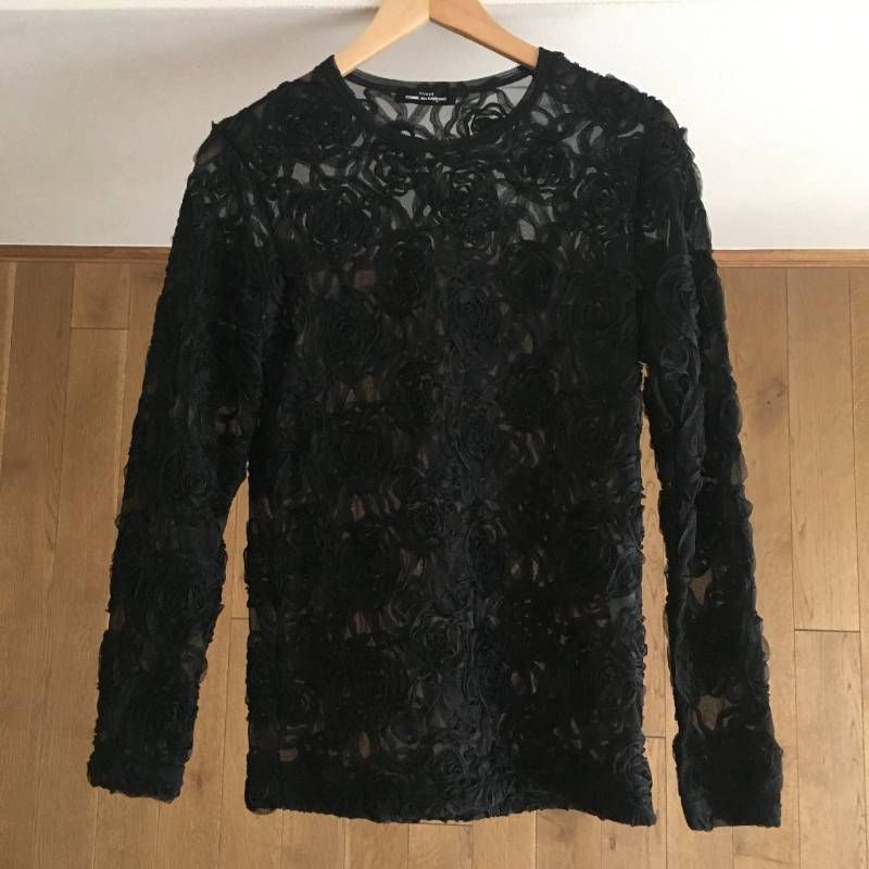 1990年COMME des GARCONS コムデギャルソン フラワー トップス