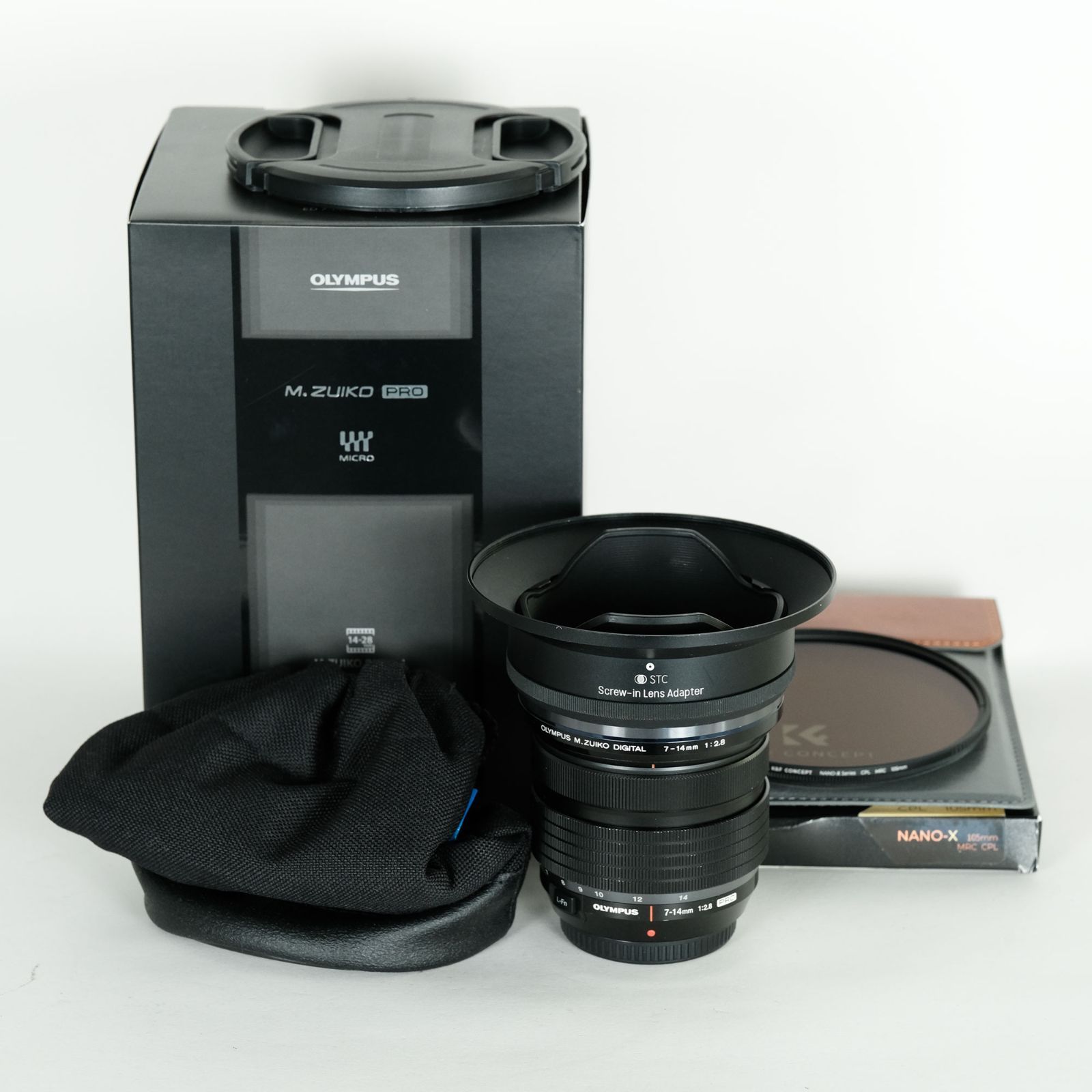 ｜CPLフィルター フィルターアダプター付 OLYMPUS M.ZUIKO DIGITAL ED 7-14mm F2.8 PRO | マイクロフォーサーズマウント