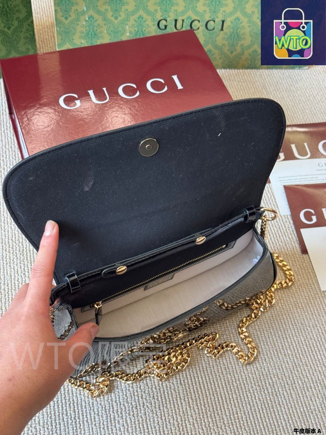 今日WTO】Gucci グッチ ブロンディ ハンドバッグ インター