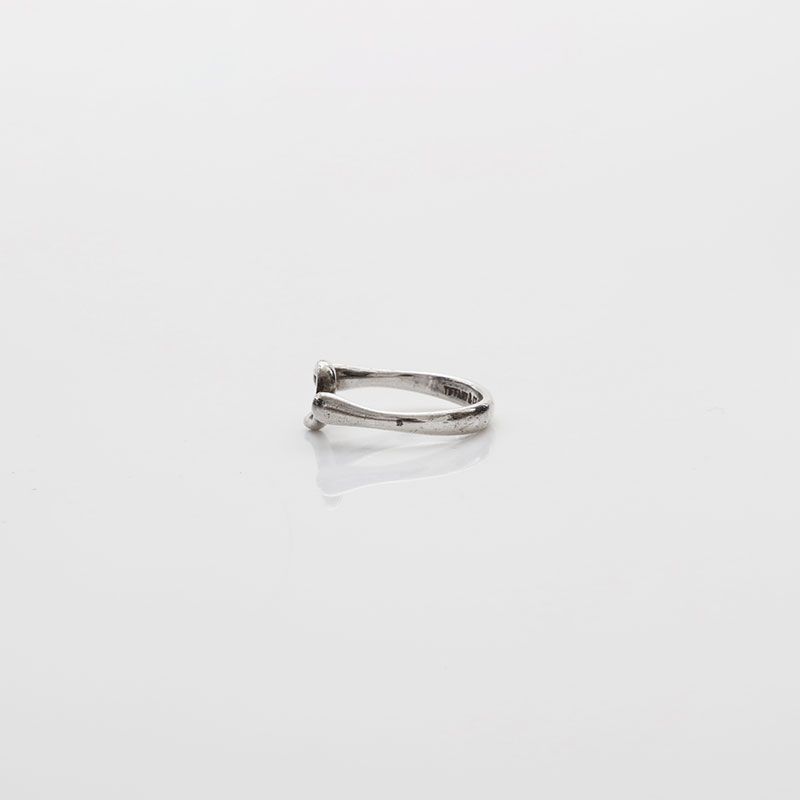 極美品✨ ティファニー リング オープンハート AG925 #13 ティファニー