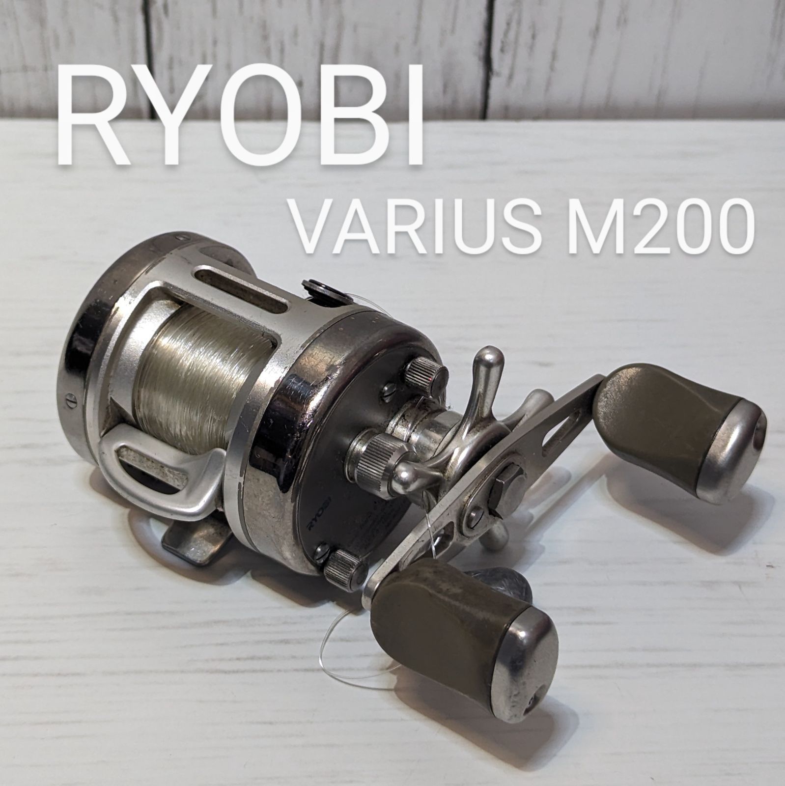 【RYOBI】リョービ VARIUS バリウス M200 リール 釣り