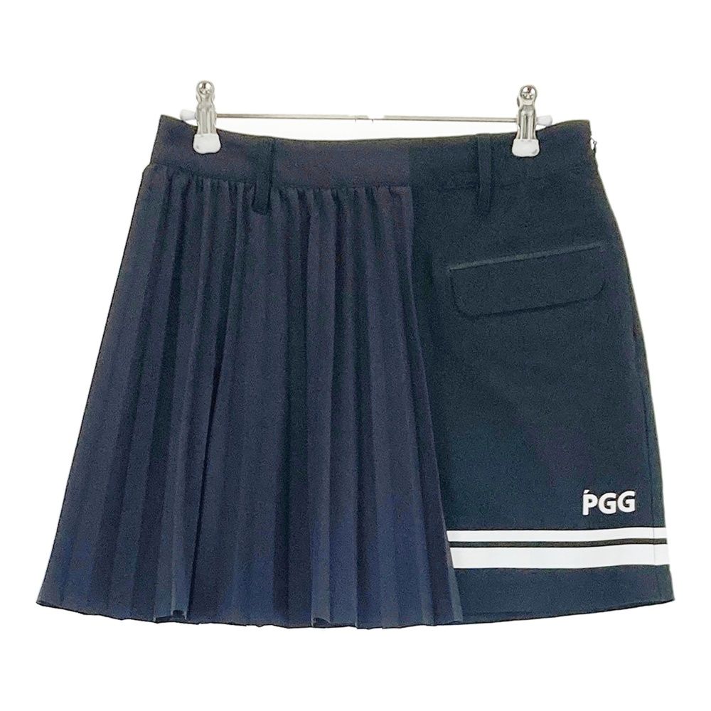 サイズ：0 PGG PEARLY GATES パーリーゲイツ プリーツ切替 ストレッチ
