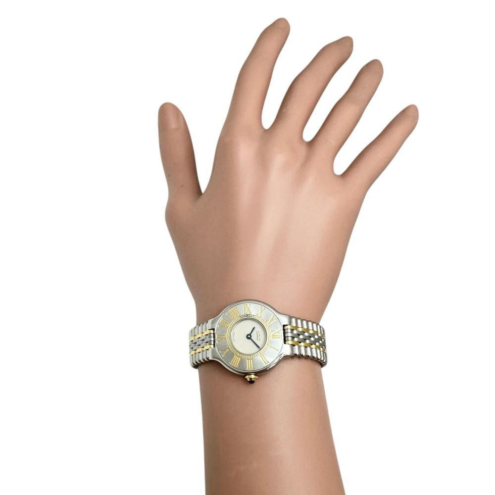 カルティエ マスト21 腕時計 ヴァンティアン コンビ カルティエ マスト