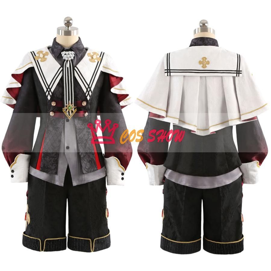 あんスタ 堕天使たちの晩餐会 堕天使の翻弄 仙石忍 堕天使の警告 朱桜司コスプレ衣装 cosplay 仮装 オーダーメイド製作 イベント ハロ
