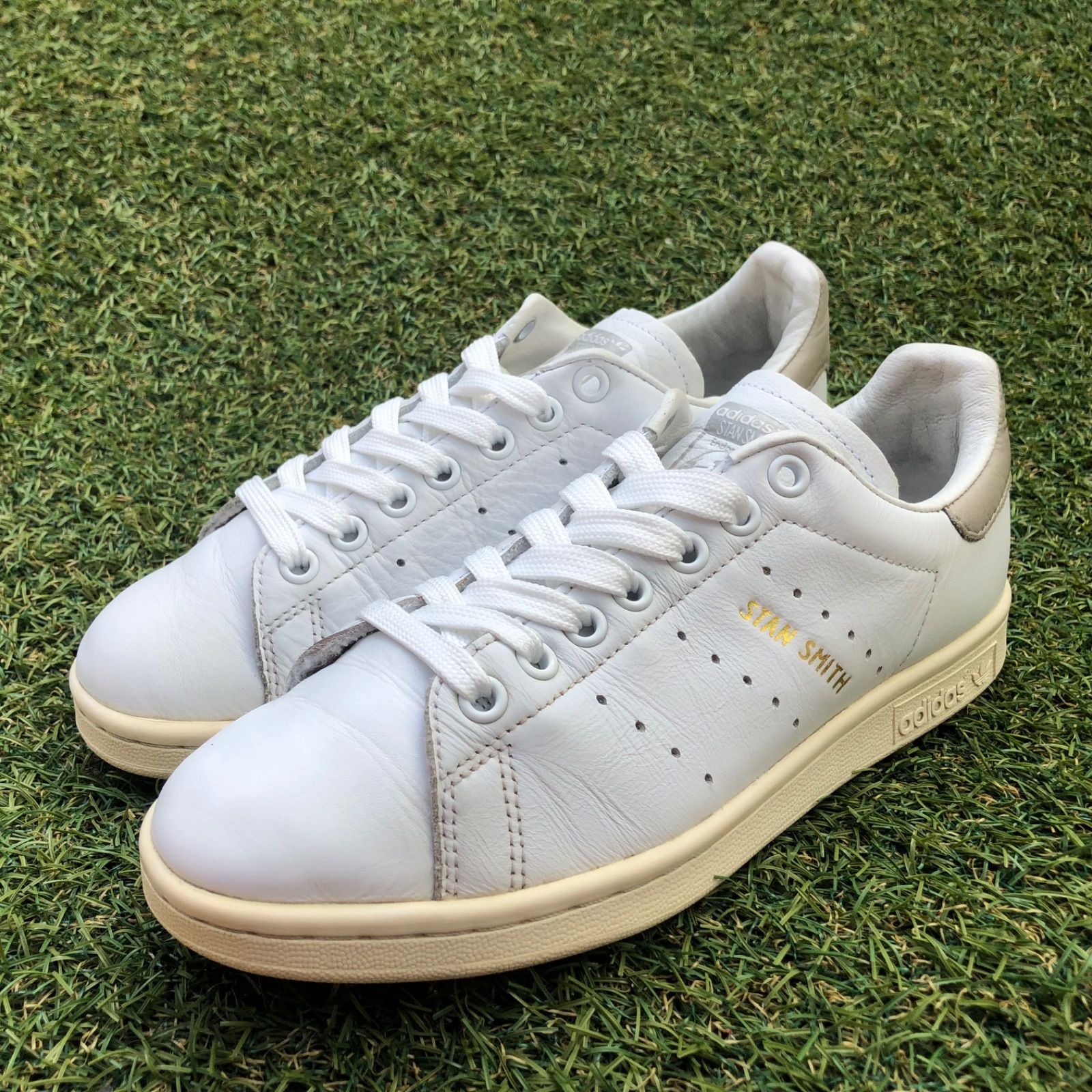 美品23.5adidas STANSMISTHアディダス スタンスミスHT242