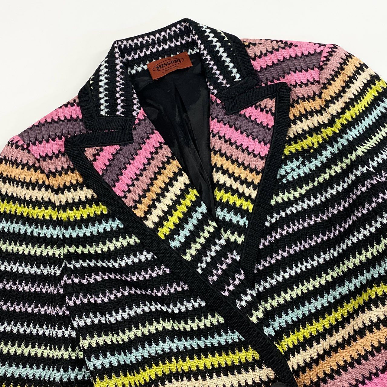 25f14 MISSONI ミッソーニ イタリア製 テーラードジャケット