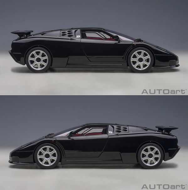 新品 AUTOart 1/18 ブガッティ EB110 SS ブラック 完成品