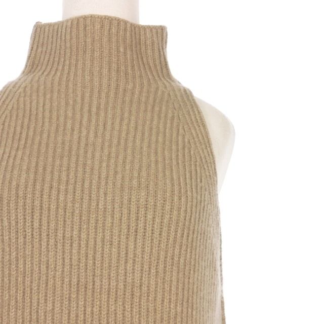 ステラマッカートニー STELLA McCARTNEY ハイネック ノースリーブニット セーター 40 ベージュ 415-240059 国内正規 レディース ステラマッカートニー STELLA McCARTNEY ハイネック