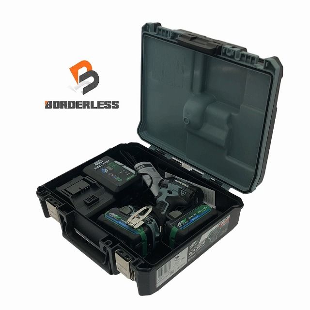 HIKOKI ハイコーキ 36V コードレスインパクトドライバー WH36DD 2XHLSZ IG アイスグレー フルセット 特別 色 107508
