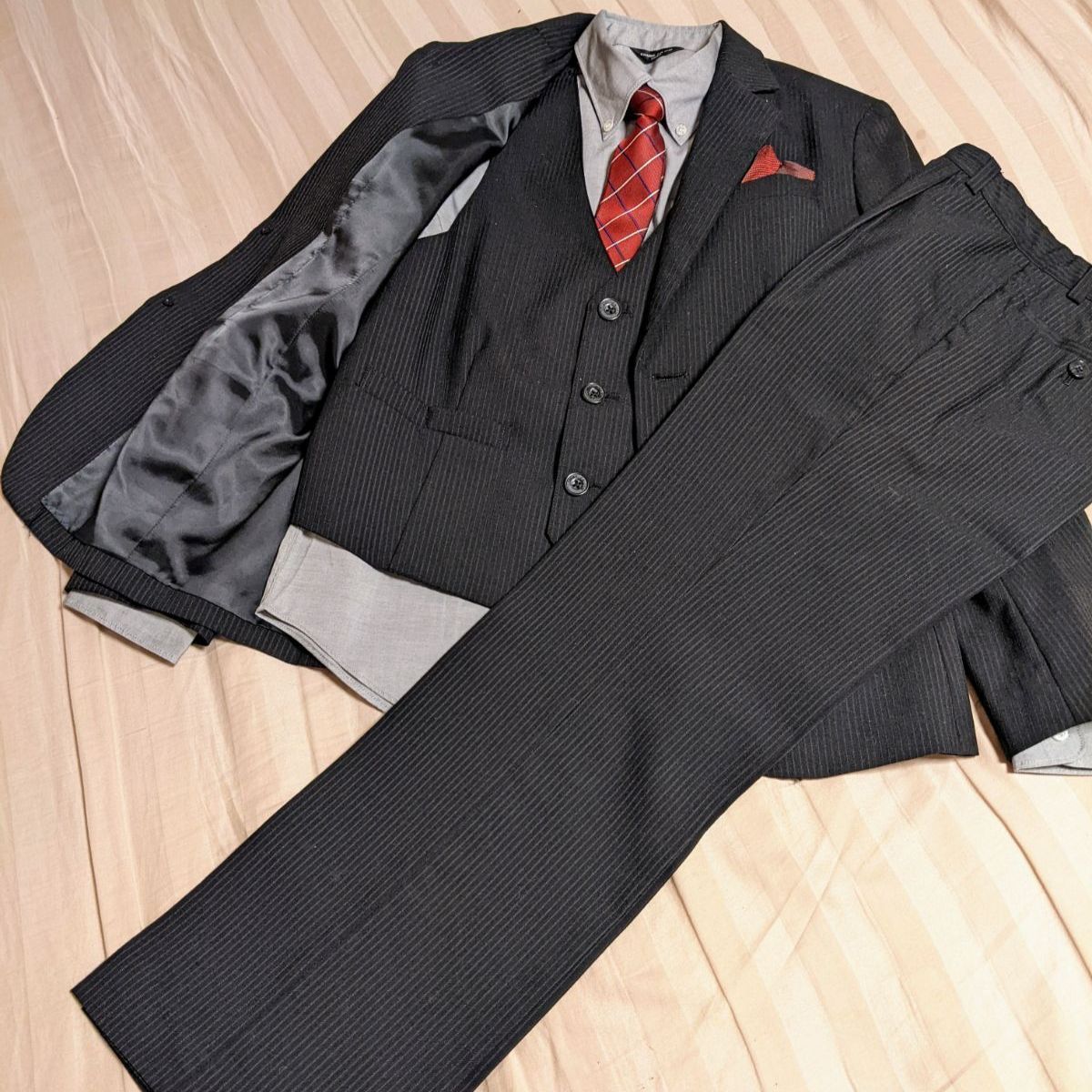 COMME CA ISM スーツ 150cm 卒業式 着用1回・美品です - フォーマル 