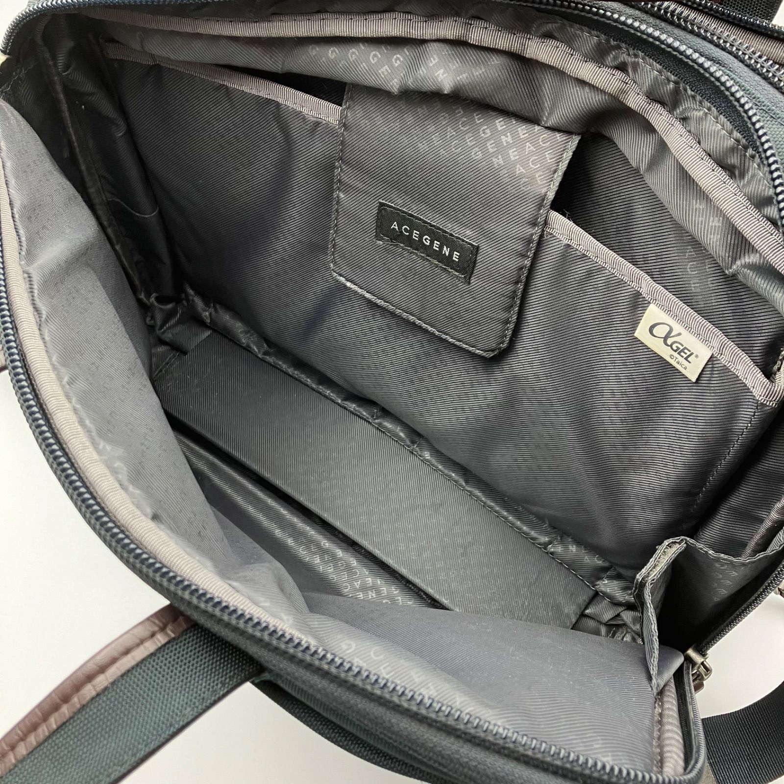 ACEGENE ace.GENE エースジーン エキスパンタブル ビジネスバッグ ブリーフケース 2way ショルダーバッグ ブラック ブラウン 黒 BAG 鞄 カバン 通勤 メンズ SG131-4