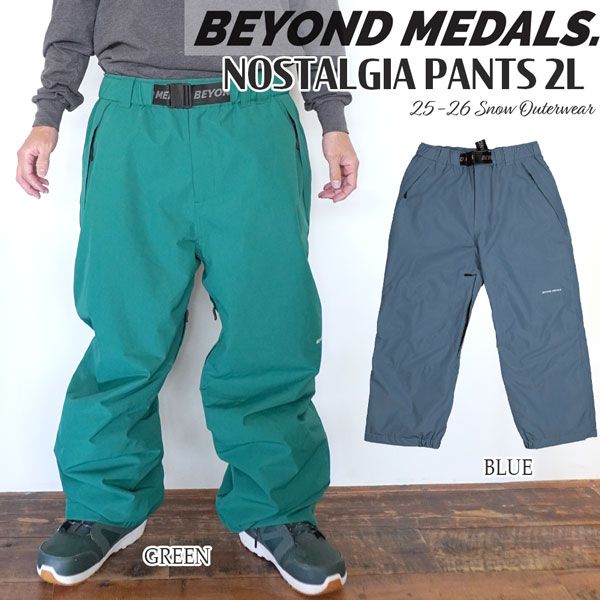 25-26 ビヨンドメダル ノスタルジアパンツ2 L BEYOND MEDALS PANTS 2 スノーボード ウエア パンツ 25-26-PT-BML