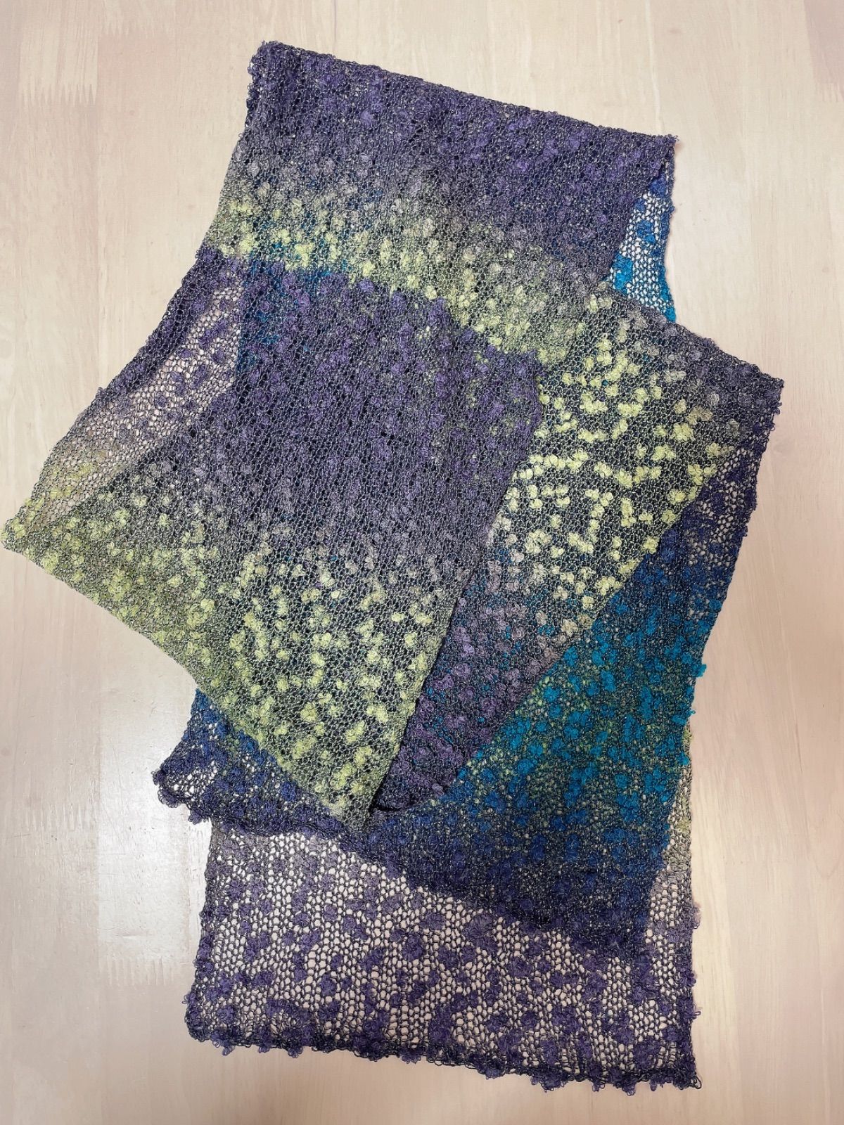 パシュミナコレクション] シルク100% ストール グラデーション ギフト