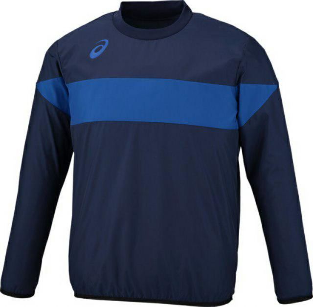 asics アシックス 04 PISTE TOP CO2 ピーコートxBR 130 2101A036 400 | スポーツ スポーツウェア サッカー ピステジャケット ピステトップ トップス 長袖 ロンT 快適 メンズ ジュニア スポーツ用品 チーム 部活 練