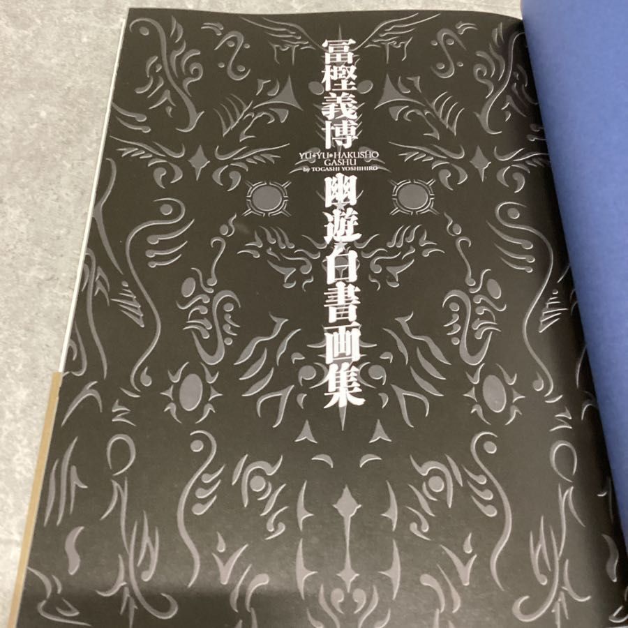 集英社 幽☆遊☆白書画集 ジャンプコミックス 冨樫義博 本