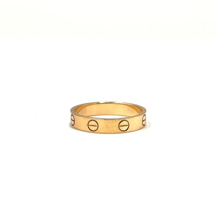 Cartier　ラブリング/Au750/#53