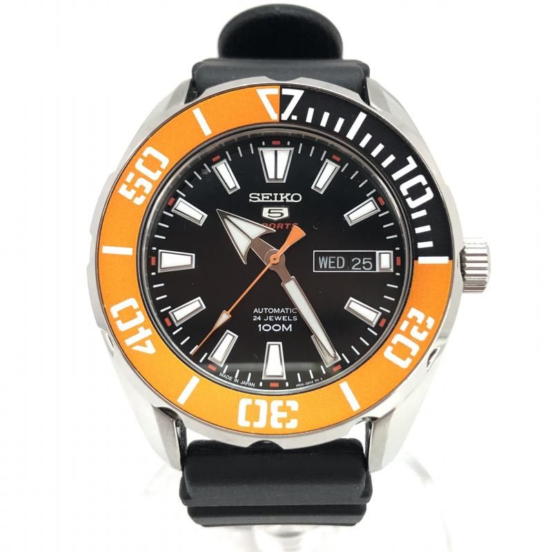 【中古】SEIKO 4R36-06S0 オレンジ セイコー[91]