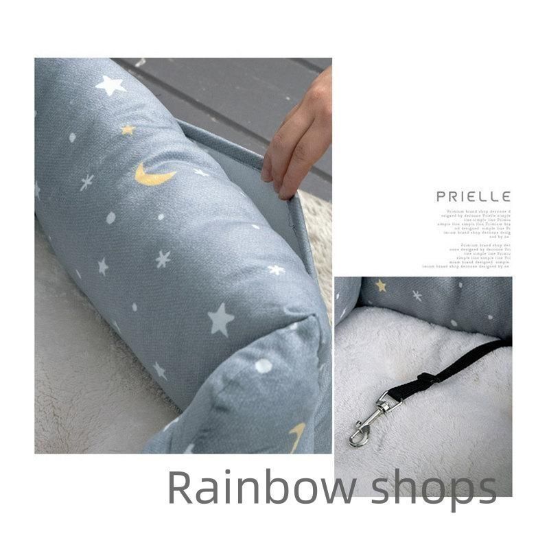  ドライブボックス ペットベッド ペットドライブ ドライブシート 車用 家用 犬用品 猫 ペットグッズ 小型犬 お出かけ 車に乗せる 飛び出し防止 hcp 93 ドライブ用品 お出かけ お散歩用品