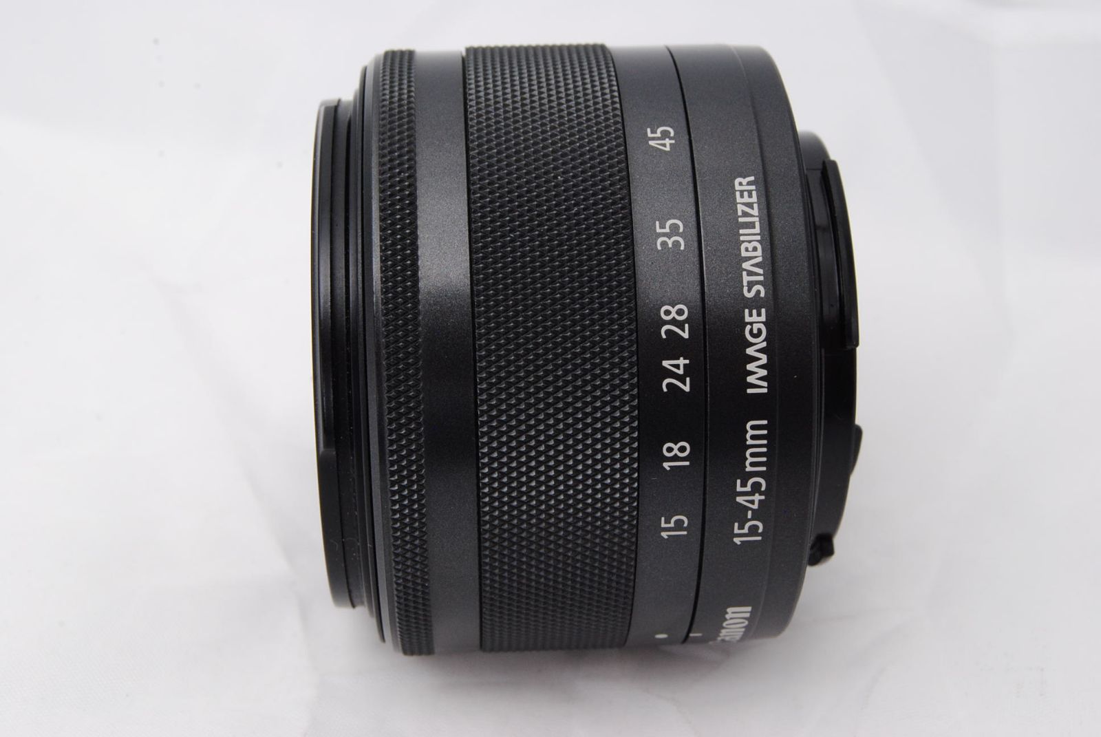 美品 ☆ Canon EF-M15-45mm グラファイト F3.5-6.3IS STM 標準ズーム 