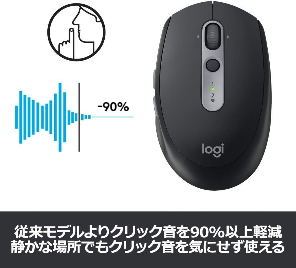 【未使用・未開封】ロジクール ワイヤレスマウス 無線 静音 M590GT Amazon.co.jp: ロジクール ワイヤレスマウス 無線 静音