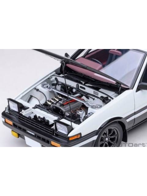 オートアート1/18 AE86 プロジェクトD ファイナルバージョン 頭文字D』最終ステージのハチロク「プロジェクトD ファイナル