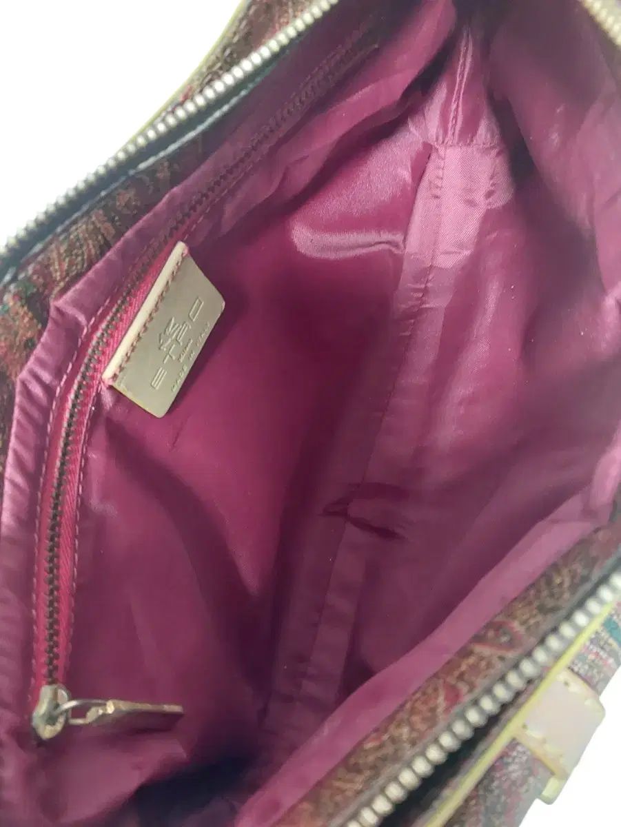 限定 ETRO エトロ ツー ポケット ペイズリー ペイズリー柄 ショルダーバッグ