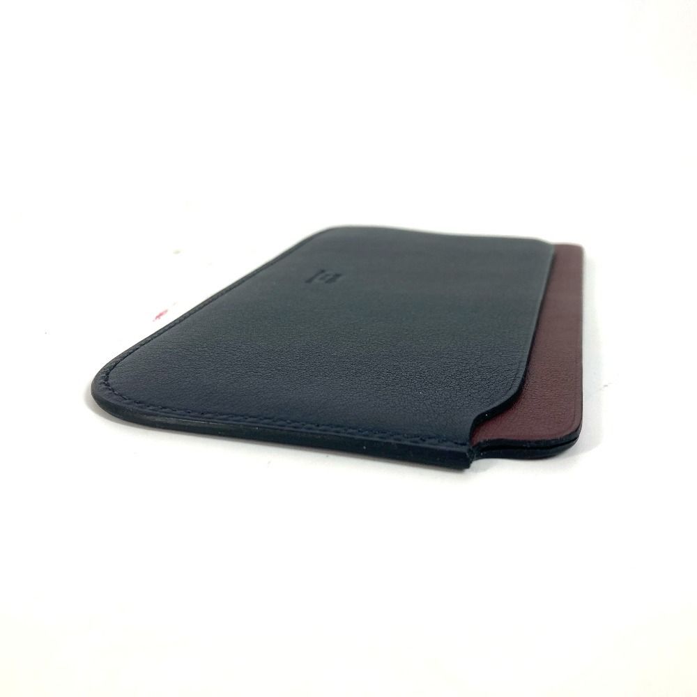 HERMES ネイビー ケース HERMES エルメス パスポートケース MC2 マゼラン ヴォーエプソン