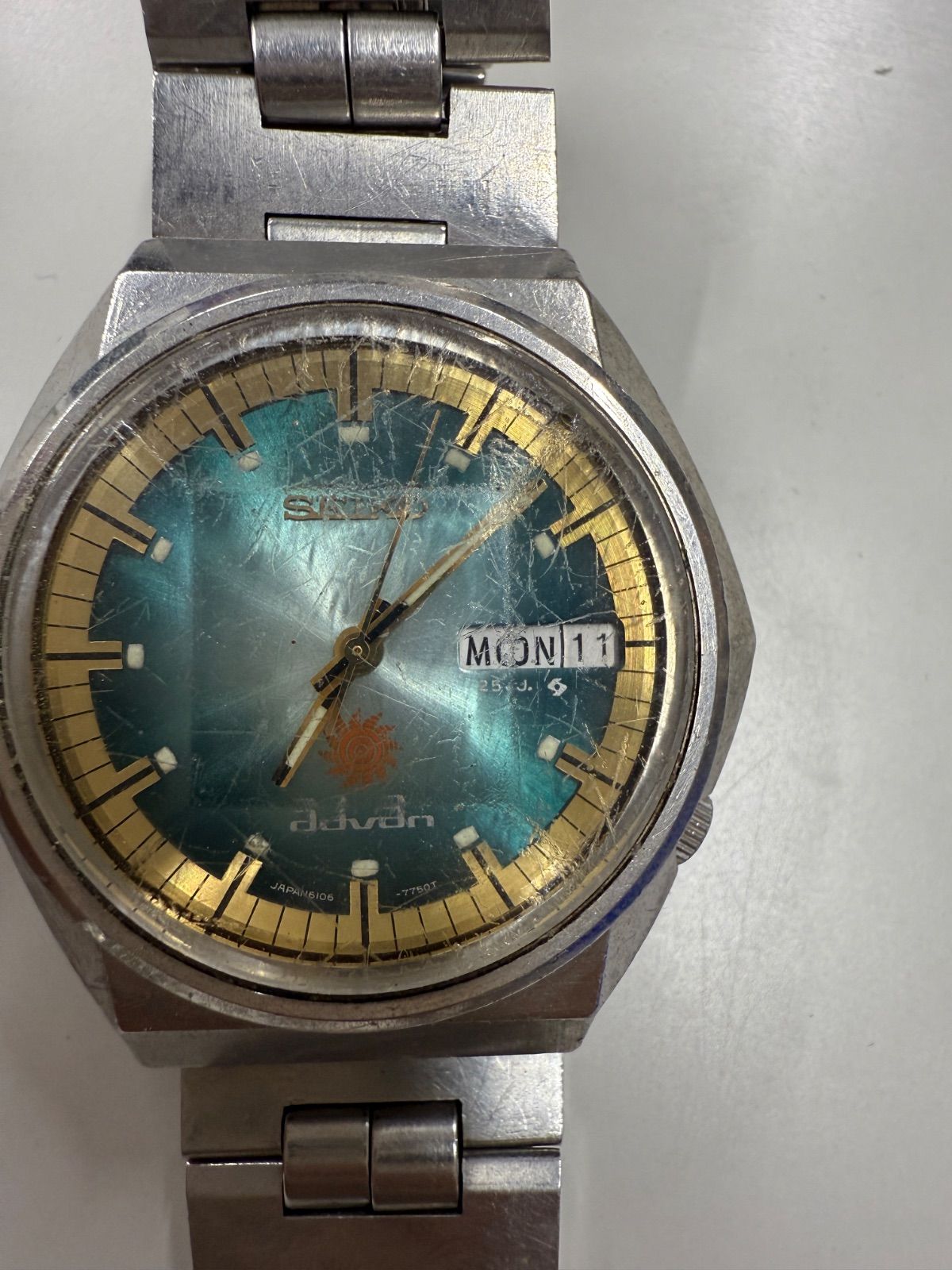 A03 SEIKO セイコー アドバン 6016-7570自動巻き 稼働品】SEIKO セイコー アドバン 6016-7570自動巻き - メルカリ