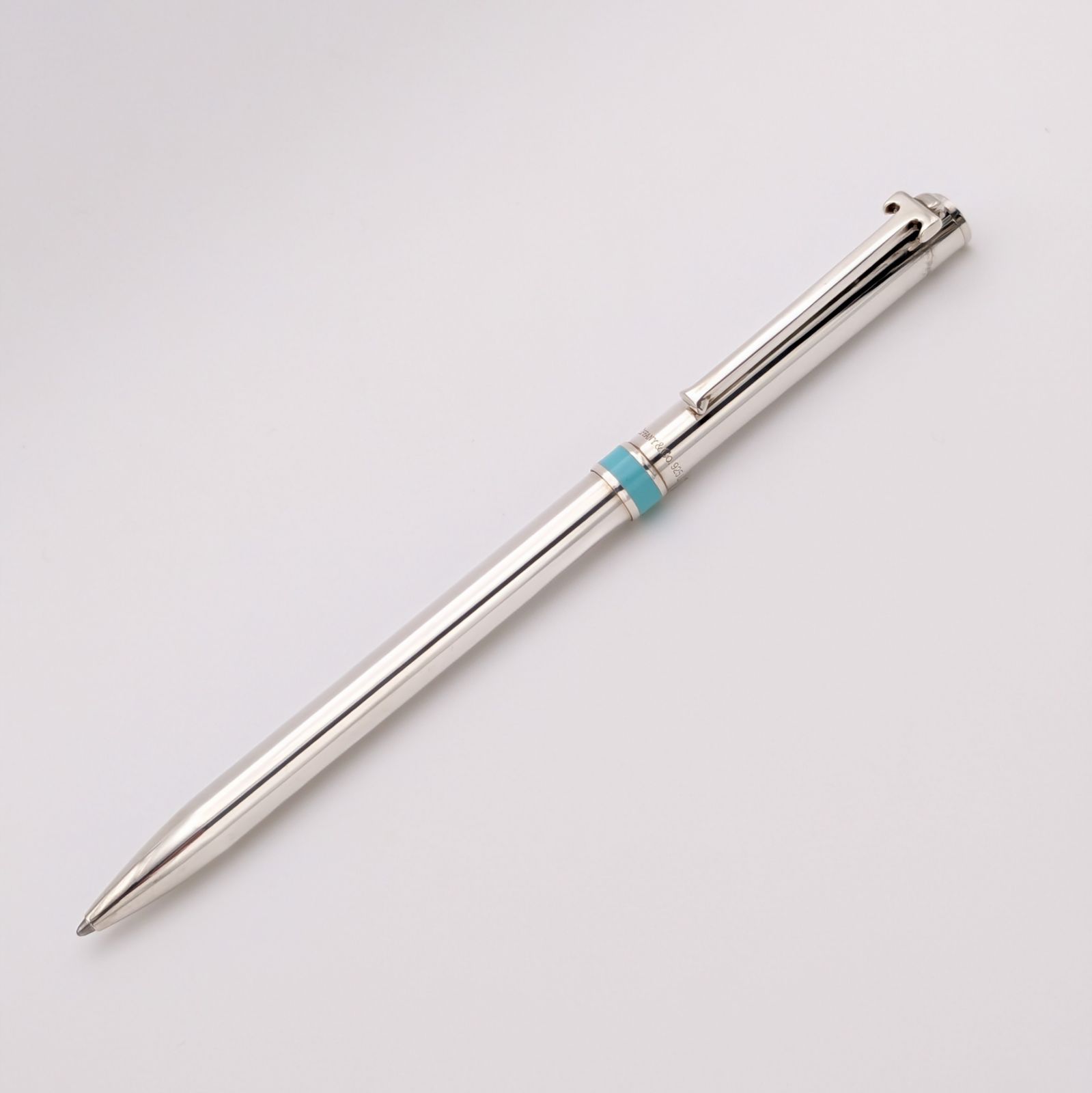 【未使用】Tiffany ティファニー Tクリップ ボールペン すぐ届く！Tiffany ティファニー T クリップ ボールペン