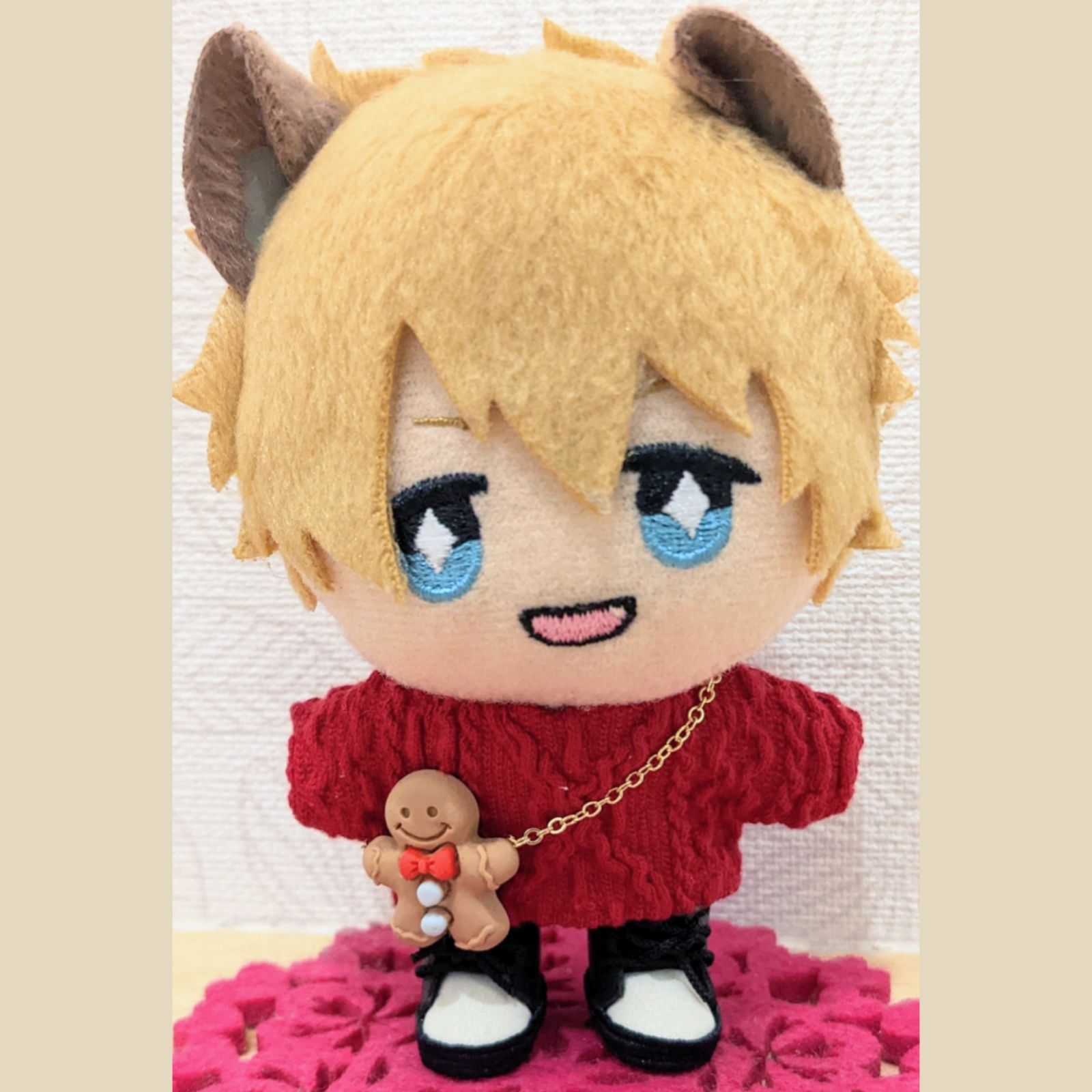 10cm ぬい用 ジンジャーブレッドマンポシェット かばん