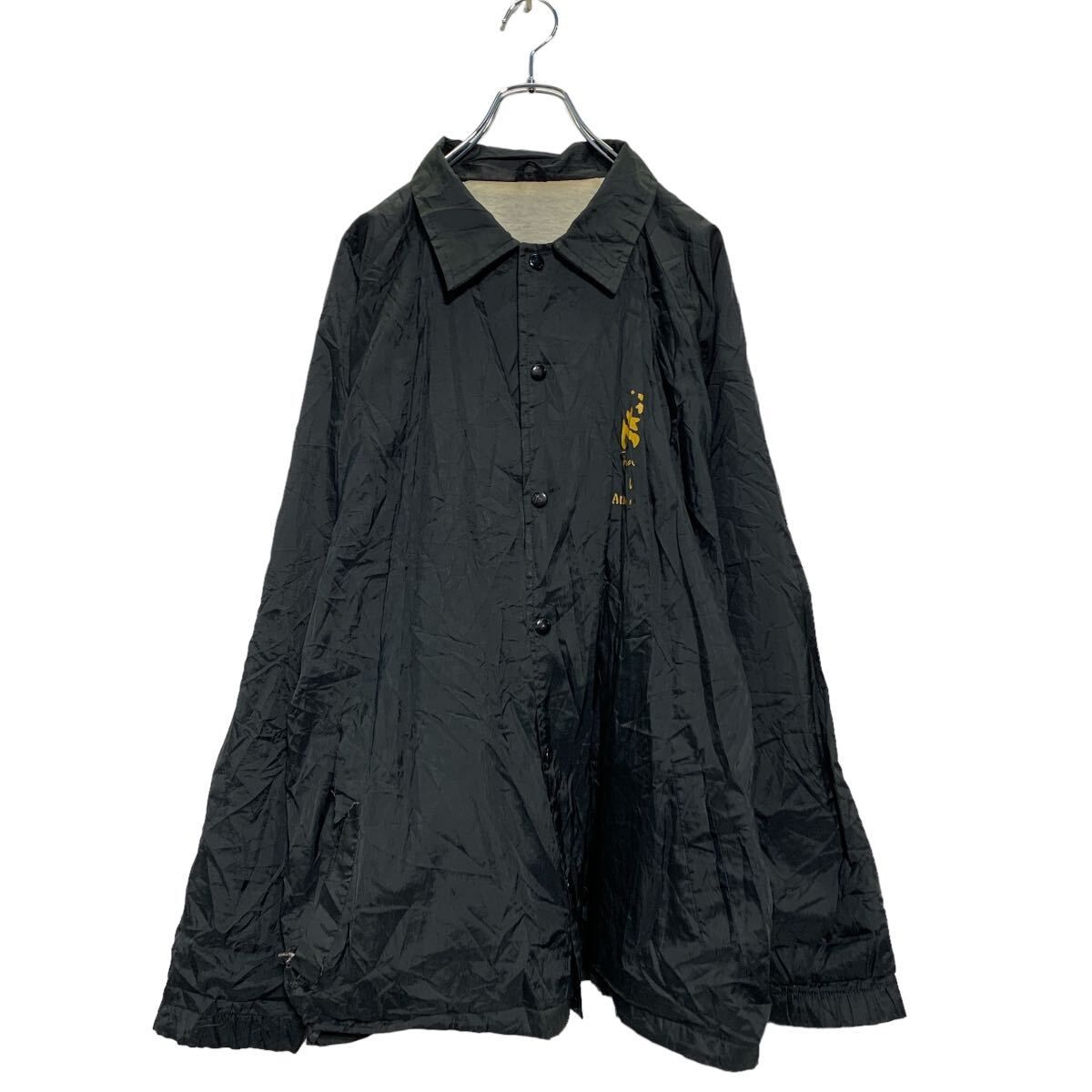Atlanta 1996 ナイロン コーチジャケット 2XL～ ブラック ビッグサイズ 