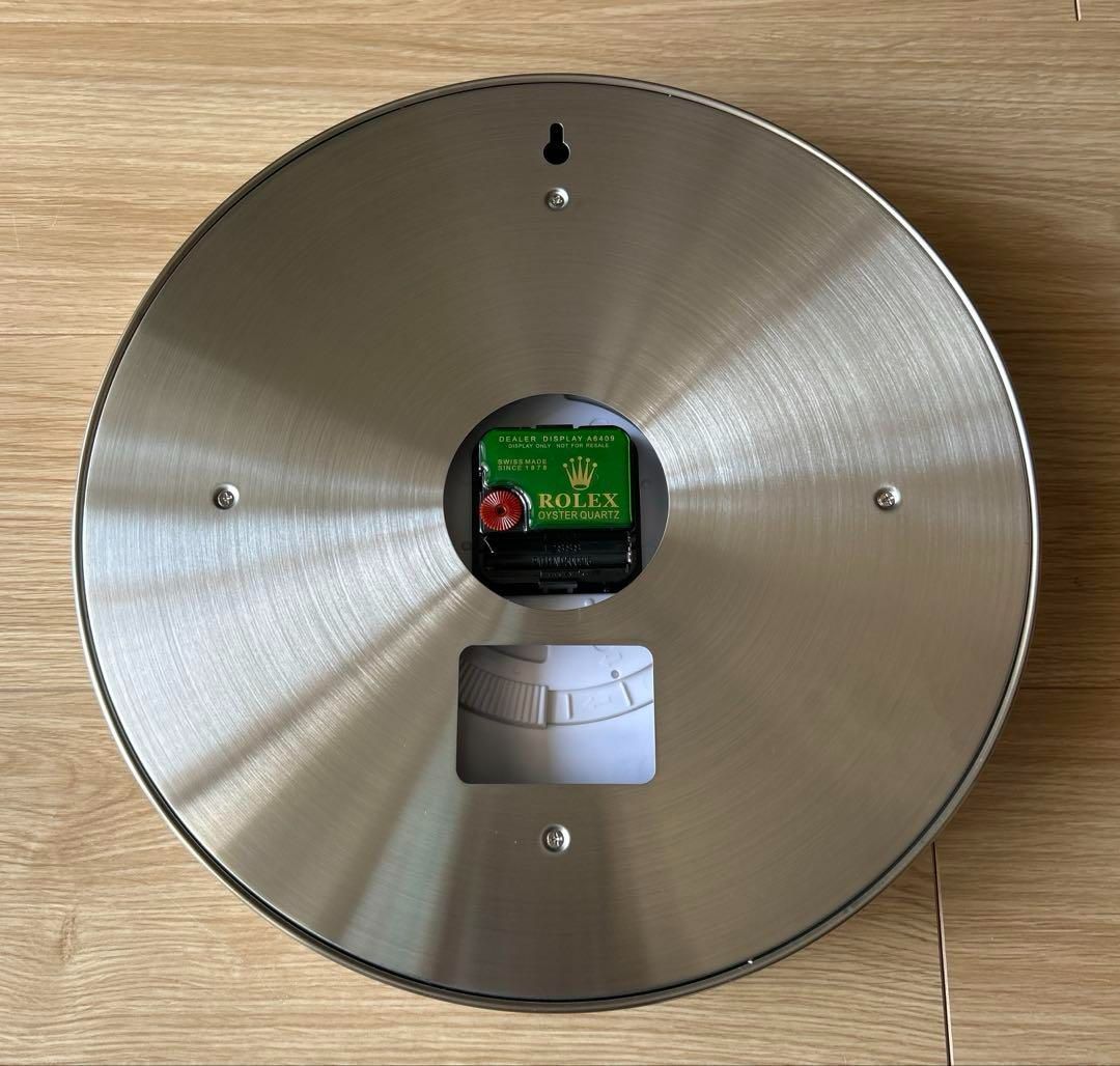 リプロダクト品　ROLEX希少品　ロレックス　gmtマスター掛け時計 販促品 ROLEX希少品 ロレックス 掛け時計 黒 緑 GMTマスター