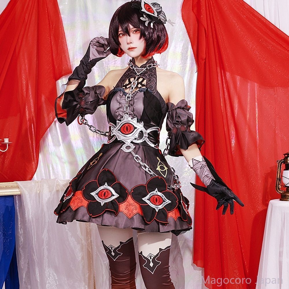 cosplay服崩壊3rdアニメヒルコス衣装彼岸双生女性二次元ロリータコスチュームゲーム