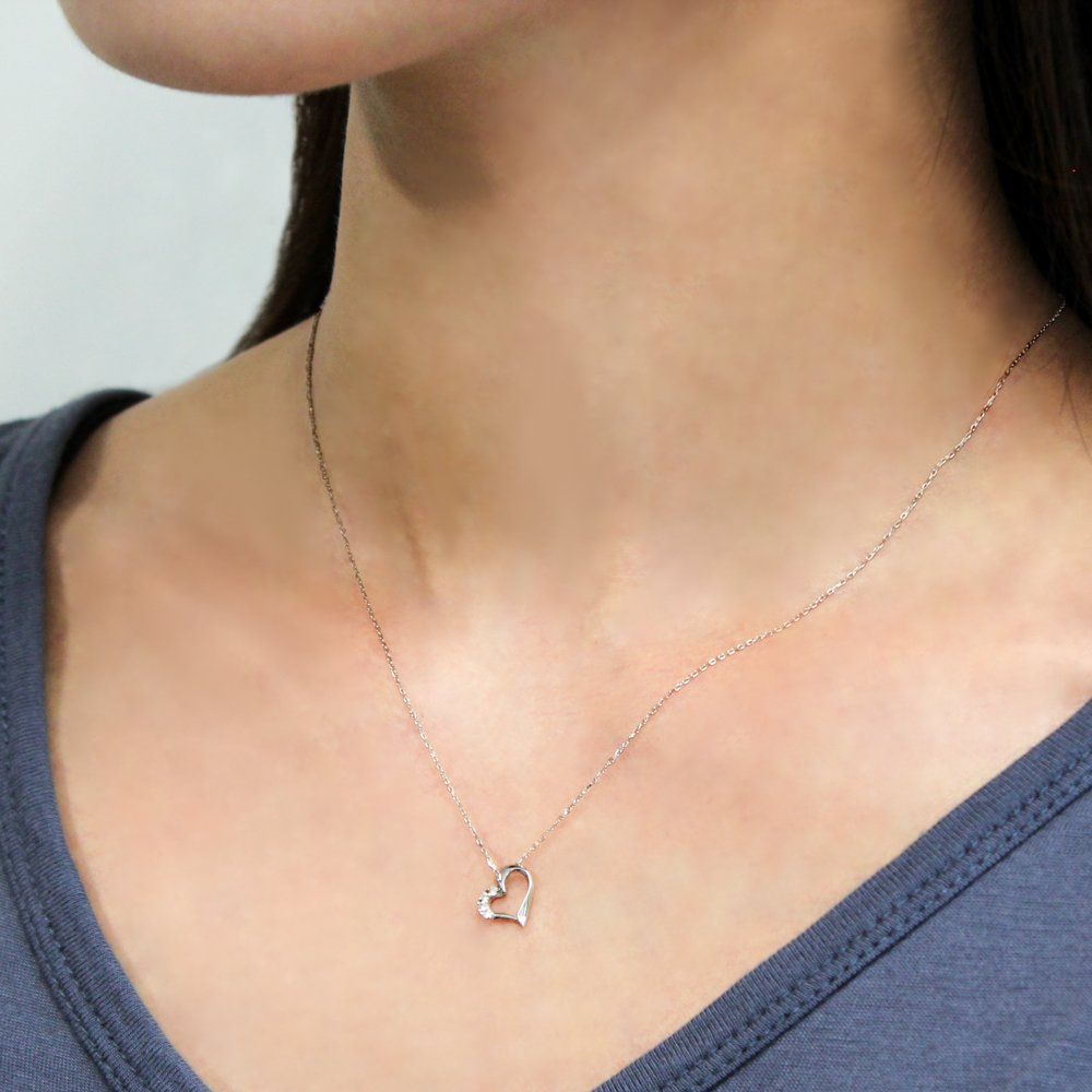 K 10ホワイトゴールド×ダイヤモンド