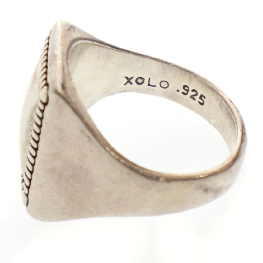 XOLOリング　Square Mirror Ring 19号 XOLO / Square Mirror Ring