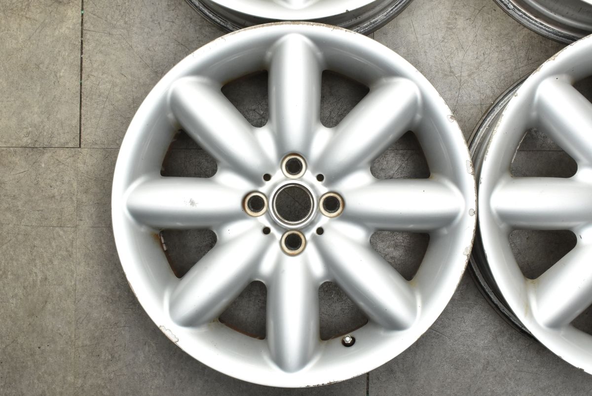 正規品】MINI R55 R56 ミニクーパー 純正 17in 7J +48 PCD100 4本