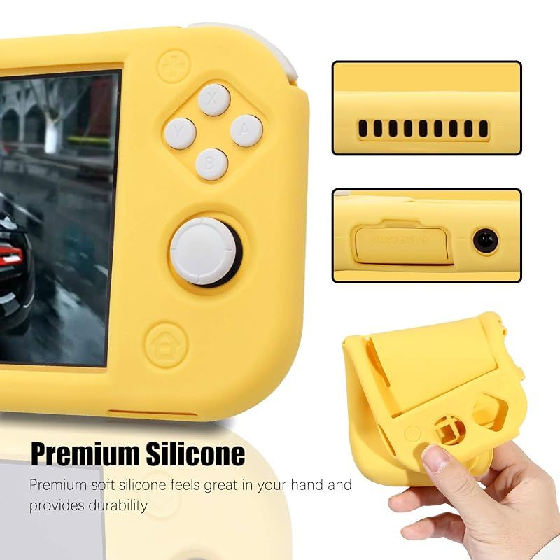 Nintendo Switch - Switch ライト イエロー（ガラスフィルム、ケース付き) Amazon.co.jp: Nintendo Switch Lite イエロー + 【任天堂