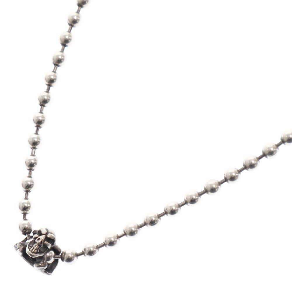 BWL ボールチェーン　ネックレス　長さ51cm Bill Wall Leather/BWL (ビルウォールレザー) LARGE BALL CHAIN スカル